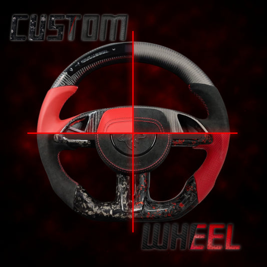 Custom Carbon Fiber Steering Wheel