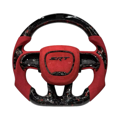 2015-2024 Dodge "SRT" Carbon Fiber Steering Wheel