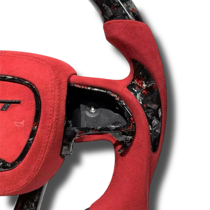 2015-2024 Dodge "SRT" Carbon Fiber Steering Wheel