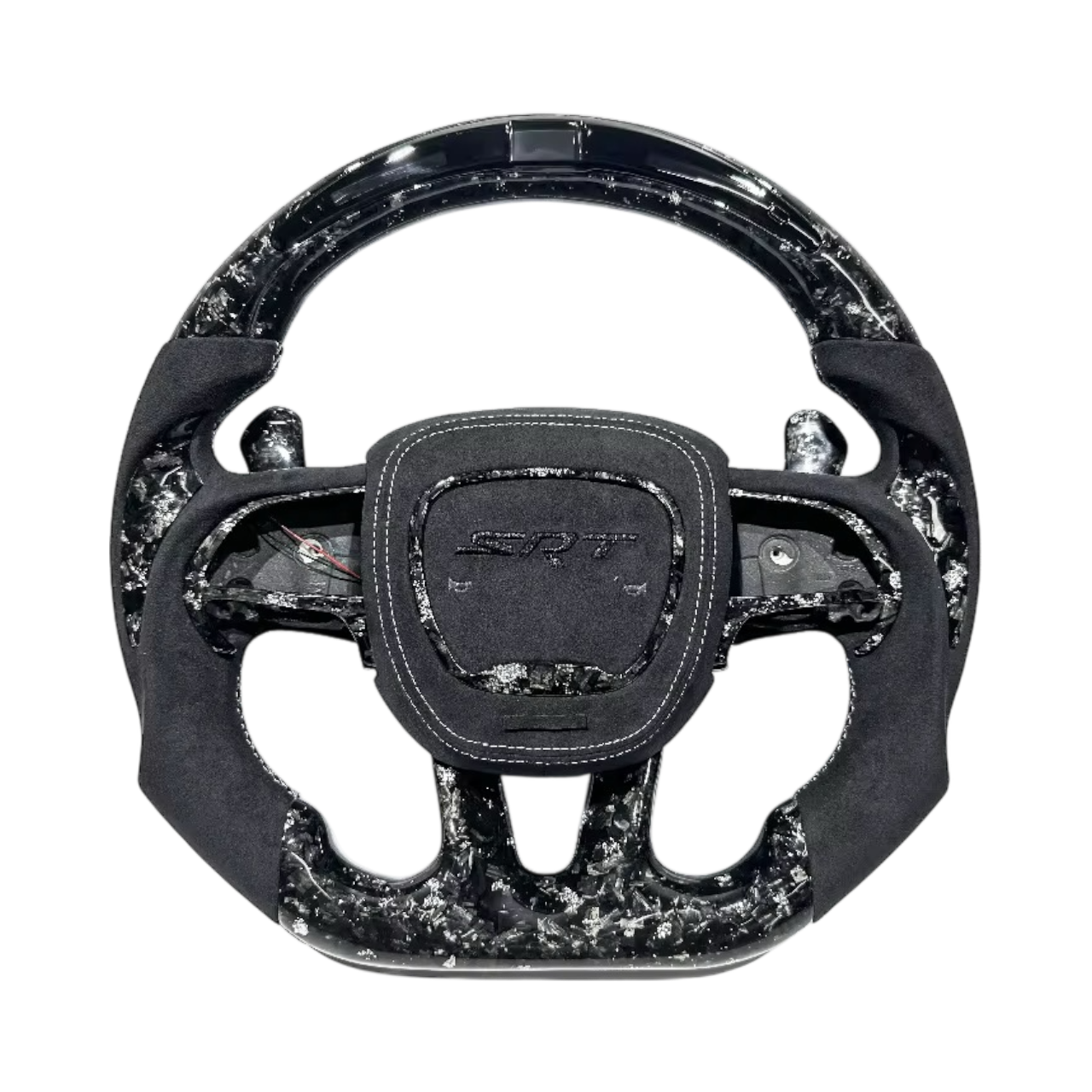 2015-2024 Dodge "SRT" Carbon Fiber Steering Wheel