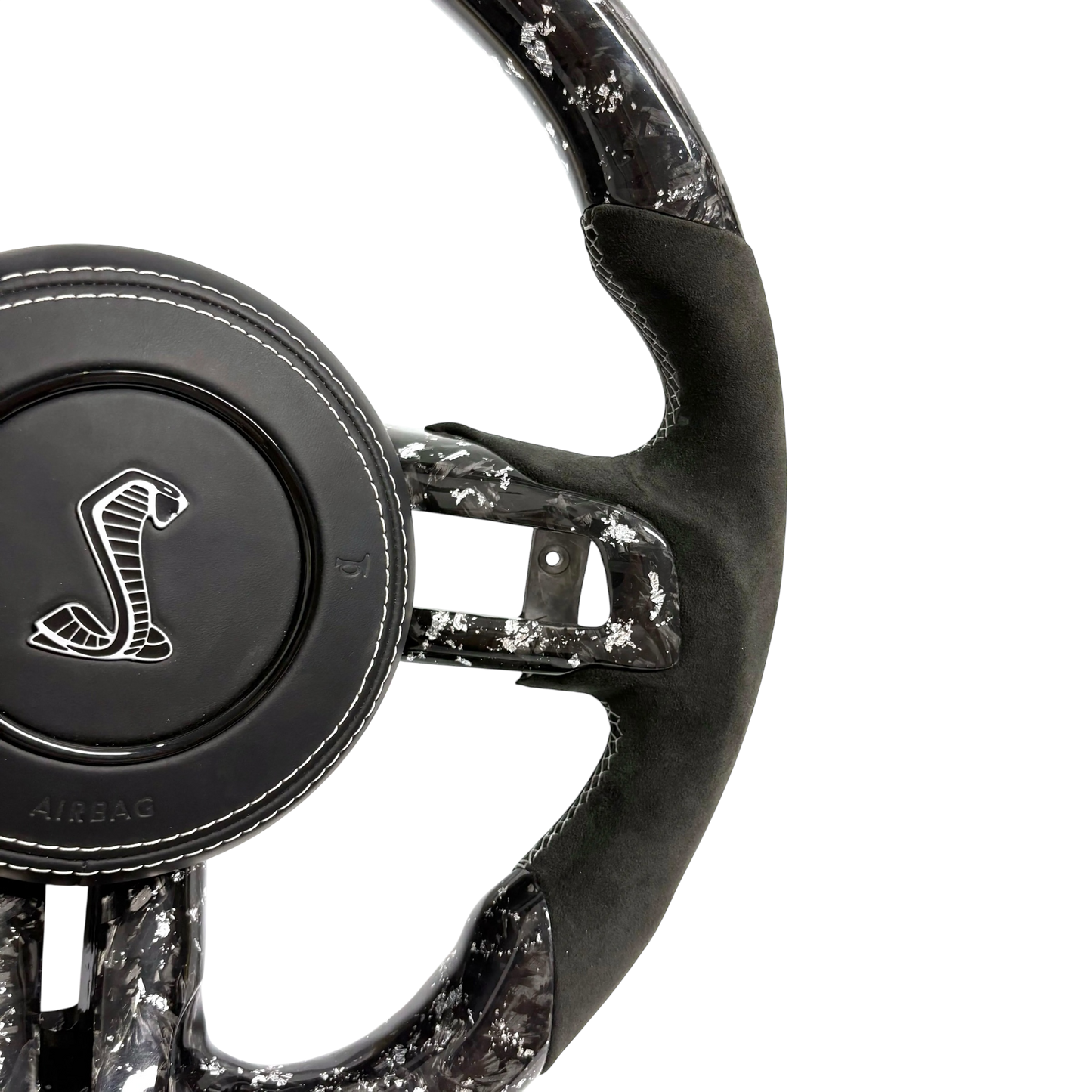 2015-2023 Ford Mustang Carbon Fiber Steering Wheel