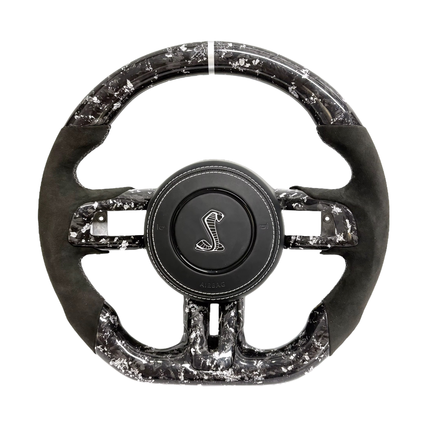 2015-2023 Ford Mustang Carbon Fiber Steering Wheel